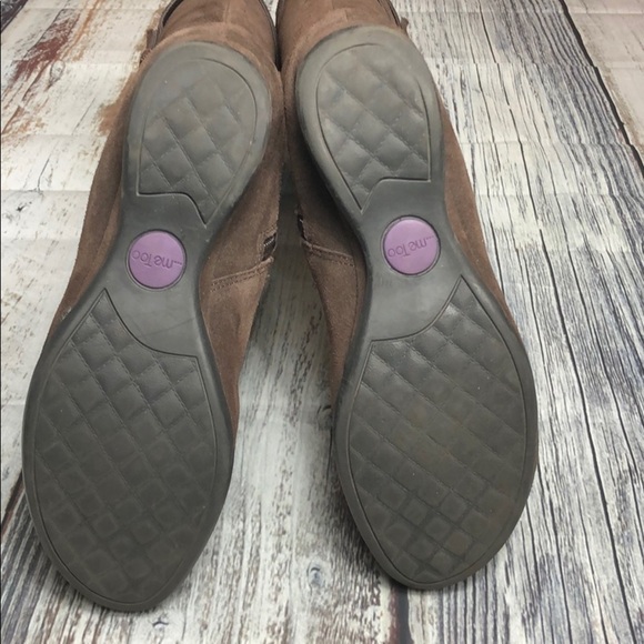 MeToo Brown Suede Leather knee-Hi Boots Sz 6 - Picture 6 of 9